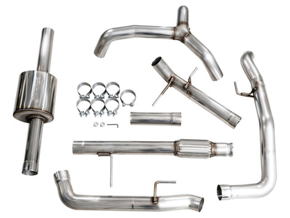 AWE Tuning AWE 4th Gen GM 1500 5.3L 0FG Catback Split Rear Exit (w/ Bumper Cutouts) - OE Tips 3015-31200 3015-31200 Photo - out of package