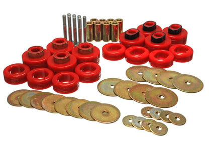 Energy Suspension Body Cab Mount Set; Incl udes Hardware 0HNNR 5.4115R Photo - Primary