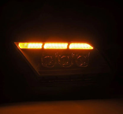 AlphaRex 10-12 Ford Mustang NOVA-Series LED Proj. Headlights Alpha-Blk w/Activ Lght & Seq.Sig SB DBL 880490 880490 User 3