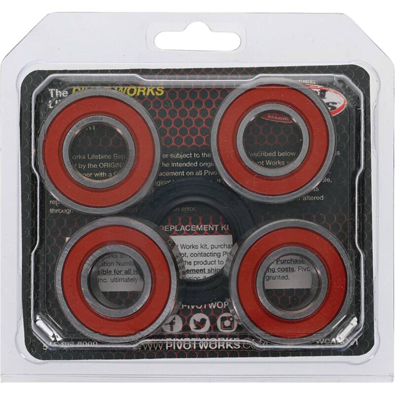 Pivot Works Yamaha Wheel Bearing Kit Premium Bearings 25-1220-P 25-1220-P Photo - Primary