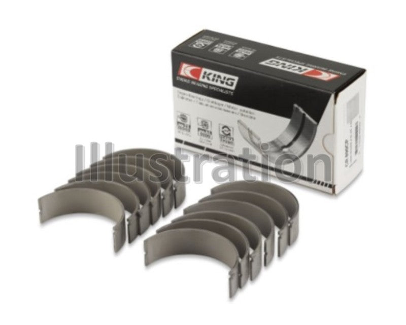 King Engine Bearings King Nissan VQ35HR / VQ37HR (Size 0.5) Connecting Rod Bearing Set CR6902CP0.5