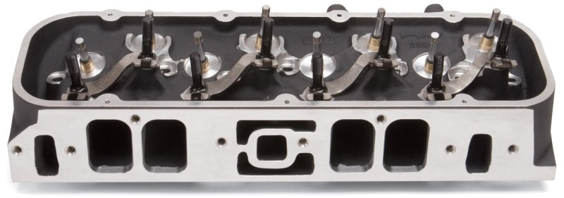 Edelbrock Single Marine BBC Rect. Port Head W/Valves 61559 Photo - Primary
