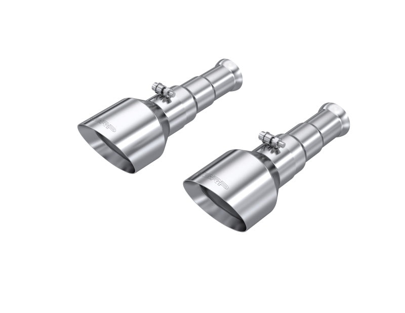 MBRP 19-24 Ram 1500 Classic 5.7L Hemi 5in OD Dual Wall Angle Cut T304 SS CB Exhaust Tips - Pair T5200 T5200 Photo - Primary