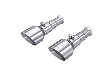 MBRP 19-24 Ram 1500 Classic 5.7L Hemi 5in OD Dual Wall Angle Cut T304 SS CB Exhaust Tips - Pair T5200 T5200 Photo - Primary