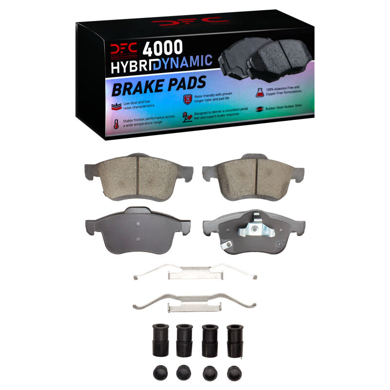 DFC DFC 4000 HybriDynamic Brake Pads Brakes, Rotors & Pads Brake Pads - OE main image