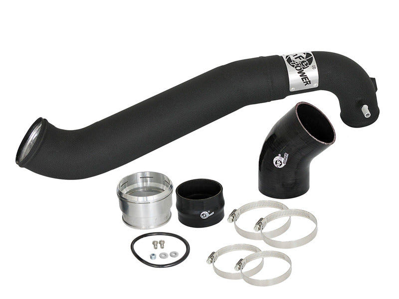 aFe BladeRunner Intercooler Tube Cold Side Black Ford F-150 Raptor 2017 V6 46-20299-B Photo - Unmounted