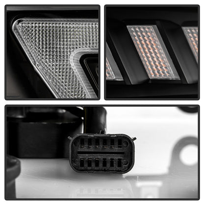 SPYDER 19-22 Dodge Ram 2500 (Halogen Only) Projector Headlights - Black PRO-YD-DR19HDHALSI-SEQ-BK 5088611 5088611 Photo - Unmounted