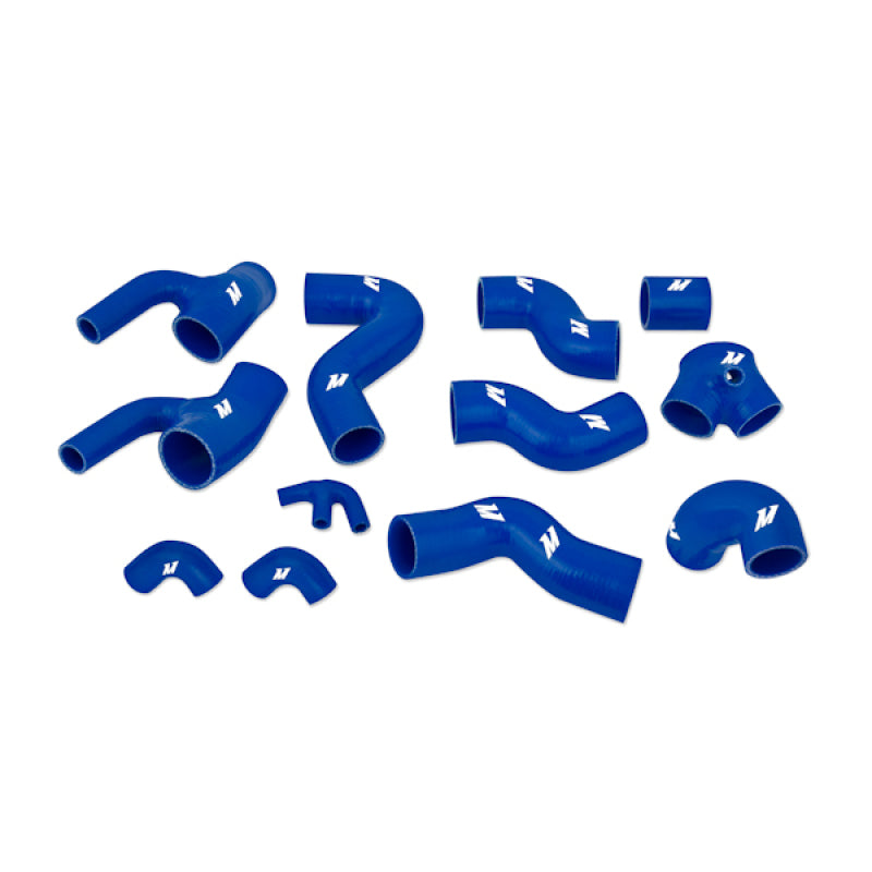 Mishimoto Silicone Turbo Hose Kit - Blue 1997-2002 Audi S4 MMHOSE-S4-97TBL Photo - Primary