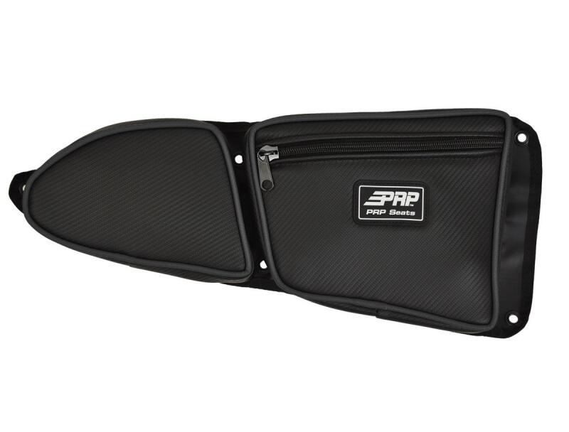 PRP Seats PRP Polaris RZR Front Door Bag with Knee Pad (Passenger Side)- Black E37-210 E37-210 Photo - Primary