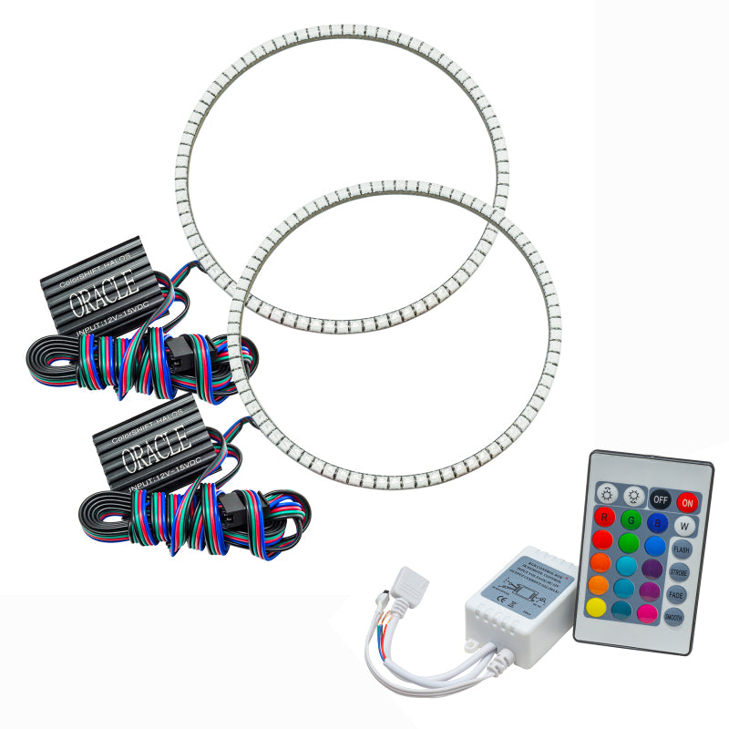ORACLE Lighting Oracle Jeep Wrangler JK 07-17 LED Waterproof Halo Kit - ColorSHIFT w/ Simple Controller 3943-504 3943-504 Photo - Primary