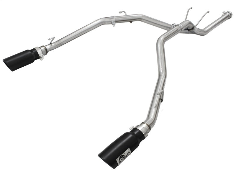 aFe  POWER 49-42041-B Large Bore-HD 409 SS DPF-Back Exhaust System 49-42041-B Photo - Primary