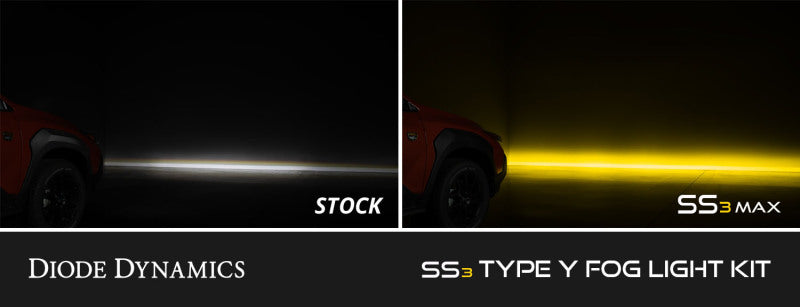 Diode Dynamics SS3 SAE Type Y Fog Light Kit - Yellow SAE Fog DD7991 DD7991 User 3