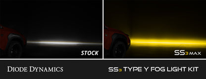 Diode Dynamics SS3 SAE Type Y Fog Light Kit - Yellow SAE Fog DD7991 DD7991 User 3