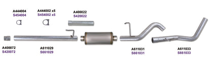 Diamond Eye Performance Diamond Eye KIT 3in CB SGL GAS AL FORD 5.4L F150 04-08 K3320A K3320A Photo - Unmounted