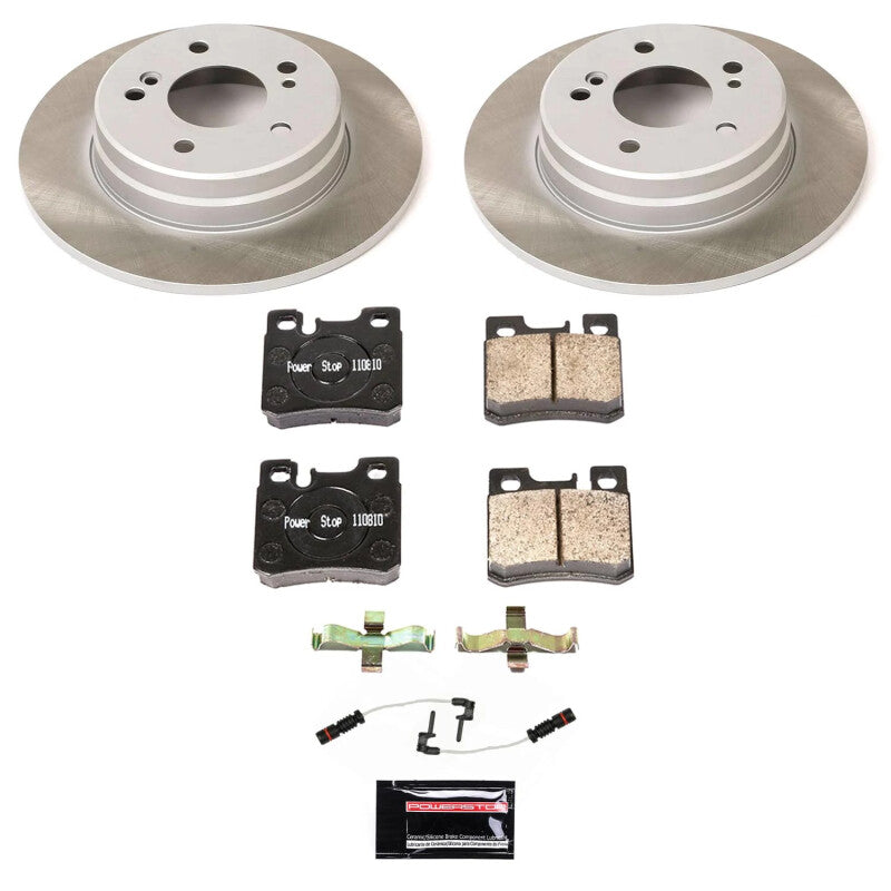 PowerStop Power Stop 98-00 Mercedes-Benz SLK230 Rear Semi-Coated Rotor Kit SC4948 SC4948 Photo - Primary