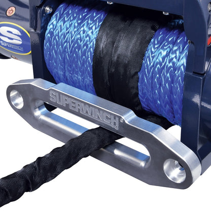 Superwinch 9500 LBS Integrated 12 VDC 3/8in x 80ft Synthetic Rope Talon 9.5iSR Winch 1695211 1695211 Photo - Unmounted