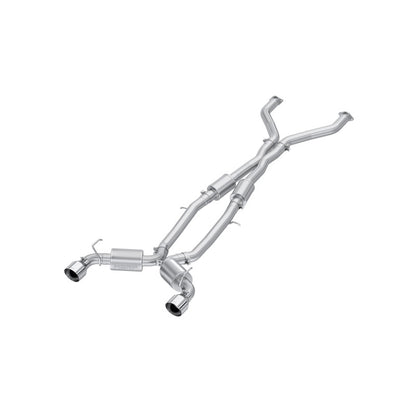 MBRP 23-24 Nissan Z 3.0L Armor Pro T304 Stainless Steel 3in Cat-Back Dual Rear Exit w/ 5in OD Tips S4408304 S4408304 Photo - Primary