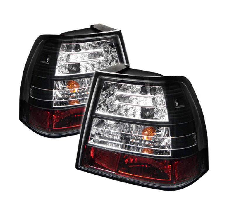 Spyder Volkswagen Jetta 99-04 LED Tail Lights Black ALT-YD-VJ99-LED-BK 5008411 5008411 Photo - Primary
