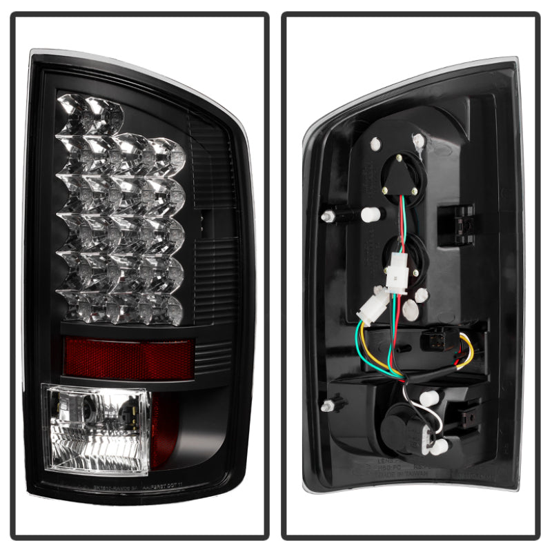 Spyder Dodge Ram 02-06 1500/Ram 2500/3500 03-06 LED Tail Light Black ALT-YD-DRAM02-LED-BK 5002556 5002556 User 1