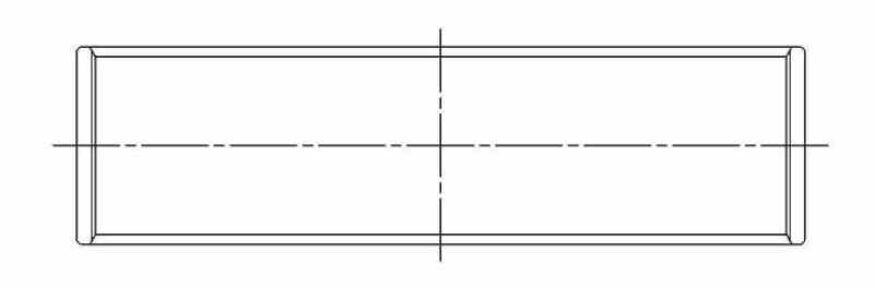 ACL Toyota 1GR-FE V6 DOHC .025mm Oversized High Performance Rod Bearing Set 6B8262H-.025 6B8262H-.025 Technical Drawing