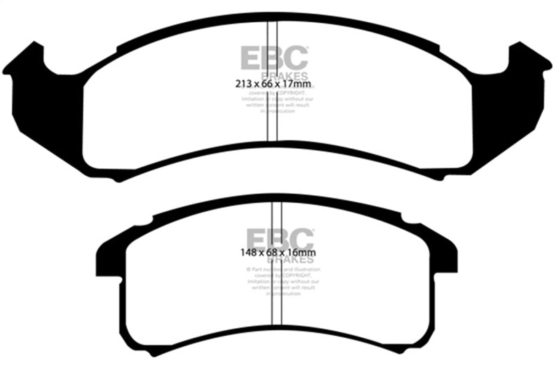 EBC Disc Brake Pad Set DP31142C Photo - Primary