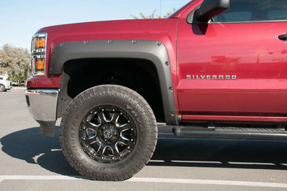 EGR 14+ Chev Silverado 5ft Bed Bolt-On Look Fender Flares - Set - Matte 791675 791675 Photo - Mounted