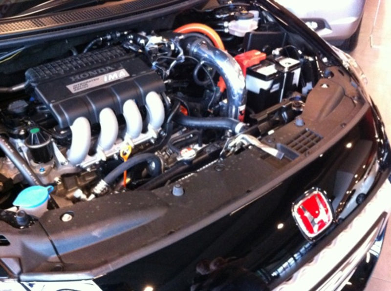 Injen Black Cold Air Intake 11-16 Honda CRZ Hybrid 1.5L 4 Cyl (Manual Only) SP1585BLK Photo - Mounted