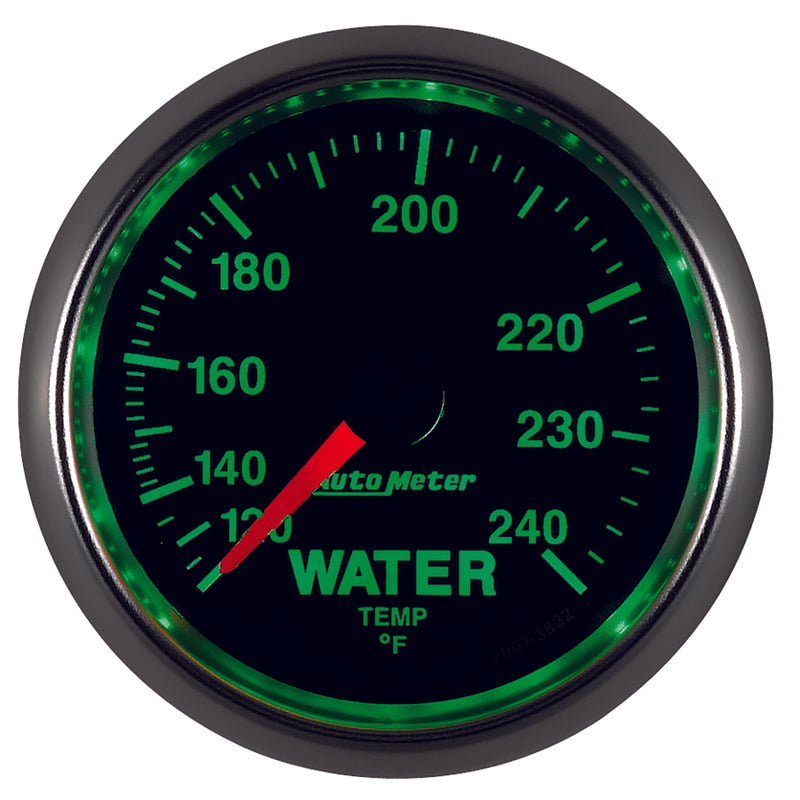 Autometer Gauge, Water Temp, 2 1/16", 120-240 deg. F, Mechanical, Gs 3832 User 4