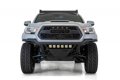 Addictive Desert Designs 16-20 Toyota Tacoma PRO Bolt-On Front Bumper - Hammer Black F688102100103 F688102100103 Photo - Mounted