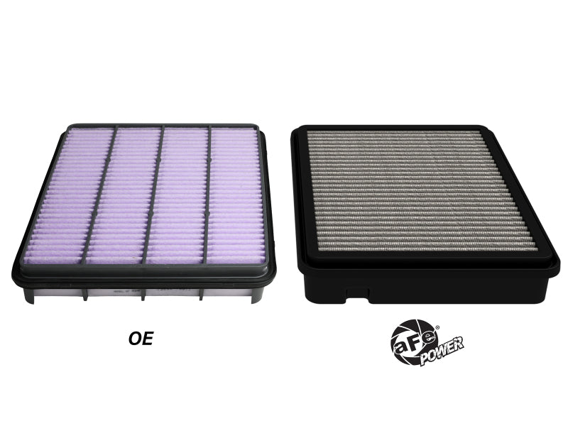 aFe 22-23 Toyota Land Cruiser (J300) V6-3.3L (td) Magnum FLOW OE Replacement Pro DRY S Air Filter 30-10405D 30-10405D Photo - Unmounted
