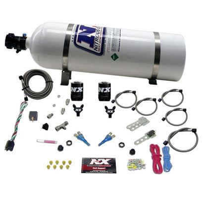 Nitrous Express GM TBI Nitrous Kit (50-125HP) w/15lb Bottle 20218-15 20218-15 Photo - Primary