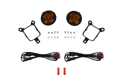 Diode Dynamics 22-24 Subaru Forester/Crosstrek  SS3 Type Y Fog Light Bracket Kit DD7993 DD7993 Photo - Primary