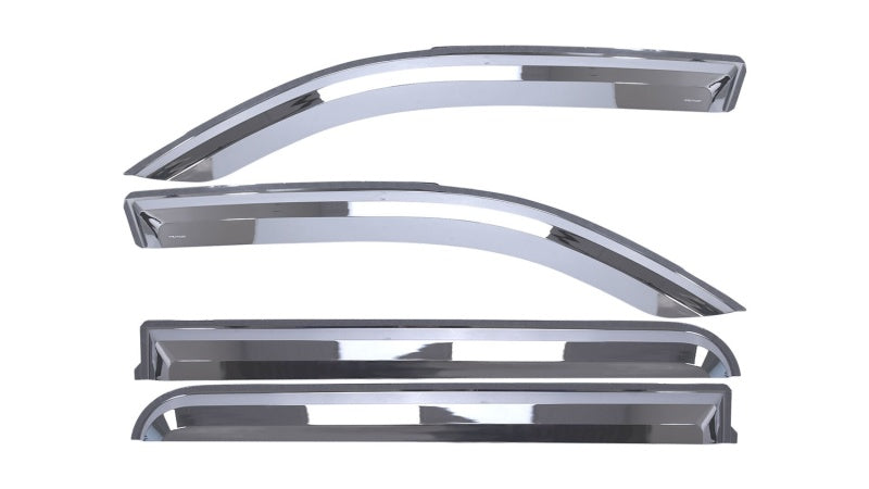 Putco 19-20 Ram 1500 - Quad Cab (Set of 4) Element Chrome Window Visors 480070 480070 Photo - Primary