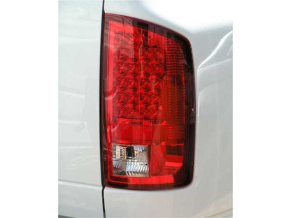 Spyder Dodge Ram 1500 09-14 LED Tail Lights Incandescen- Red Clear ALT-YD-DRAM09-LED-RC 5017567 5017567 Photo - Mounted