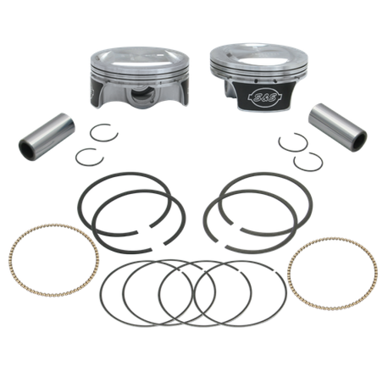 S&S Cycle 3-7/16in Piston Ring Set - .020in 940-0008