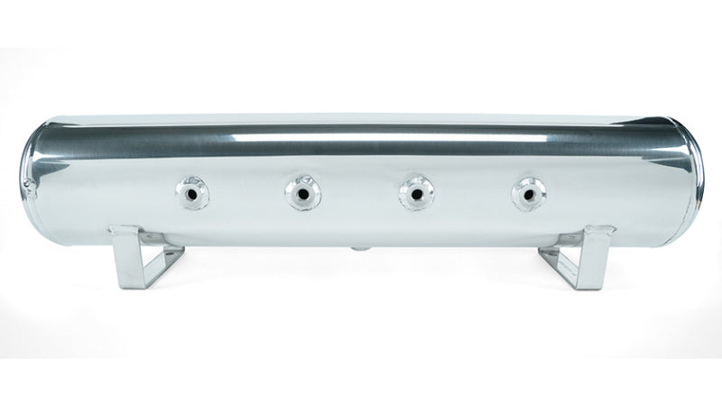 Air Lift 4 Gal. 7-Port Tank w/ Viair 444c Chrome Compressor (Incl. Fittings & Mounting Hardware) 27803 27803 Photo - Close Up