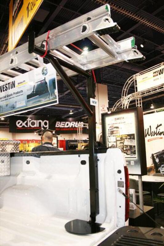 Westin HD Ladder Rack (Single) - Black 57-9005 57-9005 Photo - Mounted