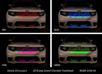 Diode Dynamics RGBW Grille Strip Kit 4pc Multicolor DD0445 DD0445 User 5