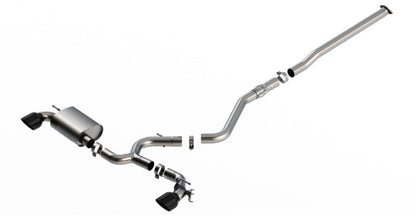 Borla 22-23 Hyundai Kona N 2.0L 4 CYL. Turbo AT/MT ATAK Catback Exhaust Black Chrome 140926BC 140926BC User 1