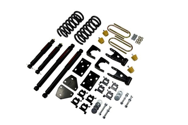 Belltech 02-05 Dodge Ram 1500 (Quad Cab) 2" F/5" R W/ ND2 Shocks 812ND Photo - Primary