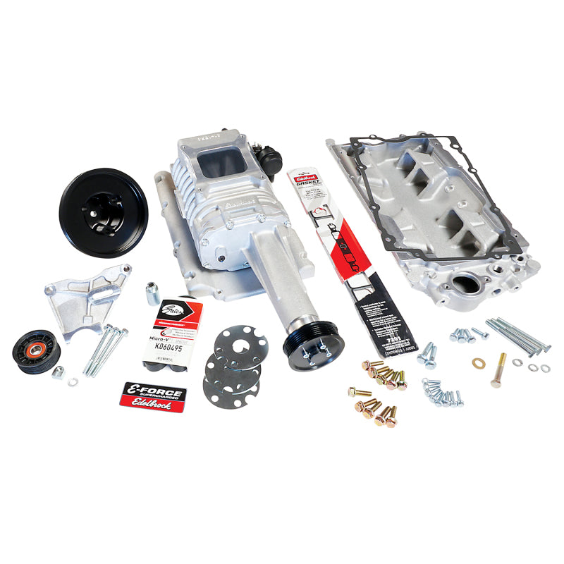Edelbrock Supercharger Kit, /Magnuson, SB Chevrolet, 1957-1986 Bolt Pat 1551 Photo - Primary