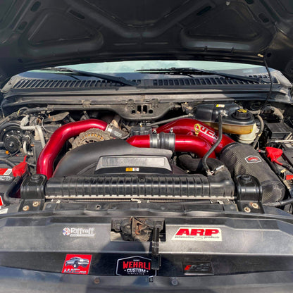 Wehrli 03-07 Ford 6.0L Powerstroke 4in Intake Kit - Bengal Blue WCF100333-BB WCF100333-BB User 3