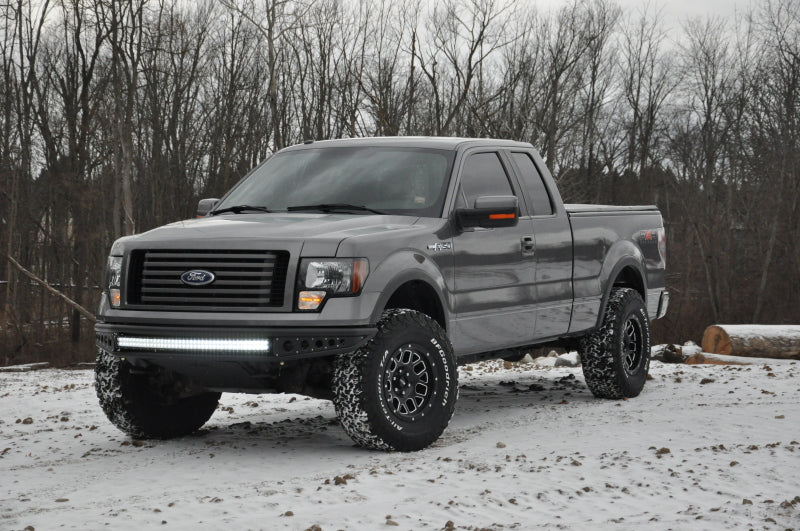 DV8 Offroad 09-14 Ford F-150 Baja Style Front Bumper FBFF1-04 FBFF1-04 Photo - Mounted