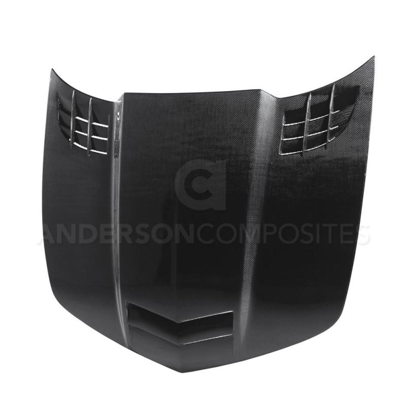 Anderson Composites 10-13 Chevy Camaro TTII-Style Carbon Fiber Hood AC-HD1011CHCAM-TTII AC-HD1011CHCAM-TTII Photo - Primary