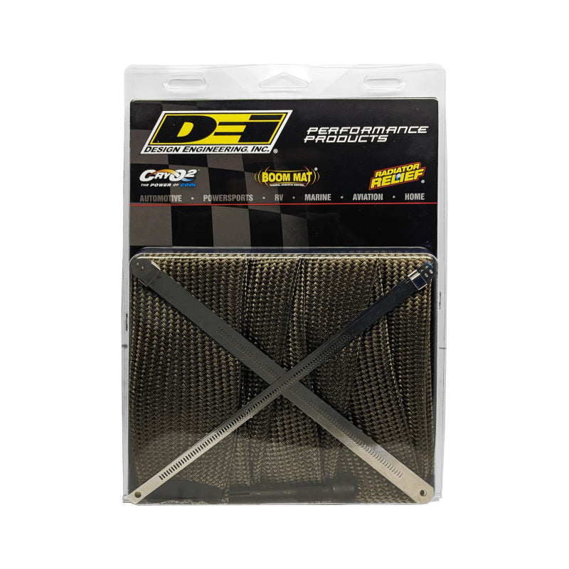 DEI Powersport Exhaust Sleeve Kit - Titanium 10022 10022 Photo - Unmounted