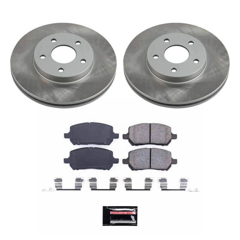 PowerStop Power Stop 07-10 Pontiac G5 Front Semi-Coated Rotor Kit SC2983 SC2983 Photo - Primary