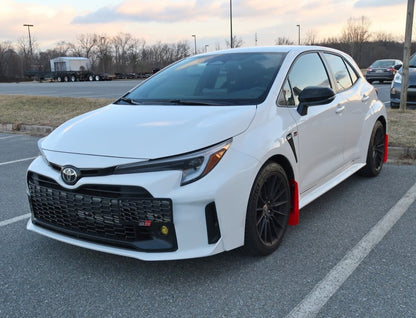 Rally Armor 2023 Toyota GR Corolla Red UR Mud Flap w/ Black Logo MF89-UR-RD-BLK MF89-UR-RD-BLK User 1