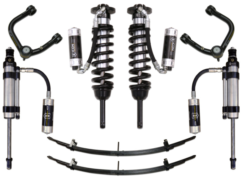 ICON 05-15 Toyota Tacoma 0-3.5in/2016+ Toyota Tacoma 0-2.75in Stg 7 Suspension System w/Tubular Uca K53007T K53007T Photo - Primary