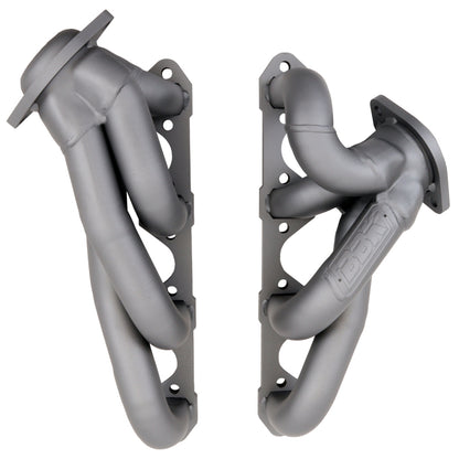 BBK 87-95 Ford F150 Truck 5.0 302 Shorty Unequal Length Exhaust Headers - 1-5/8 Chrome 3510 3510 Photo - Unmounted