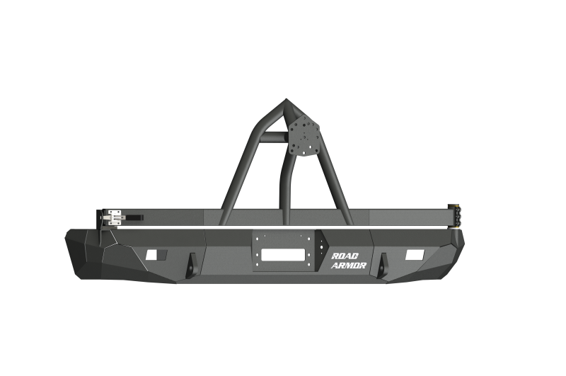 Road Armor 99-07 Ford Excursion Stealth Rear Winch Bumper w/Tire Carrier - Tex Blk 61208B 61208B Photo - Primary